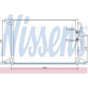 радиатор за климатик NISSENS 94220 
