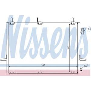 радиатор за климатик NISSENS 94271