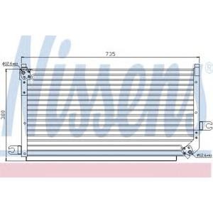 радиатор за климатик NISSENS 94295