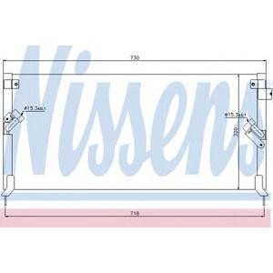 радиатор за климатик NISSENS 94366 