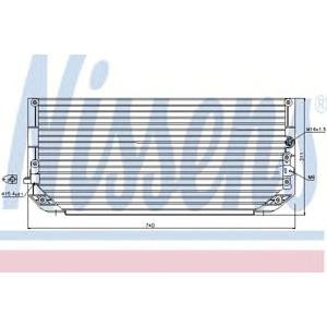 радиатор за климатик NISSENS 94368 