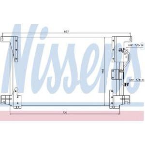 радиатор за климатик NISSENS 94336