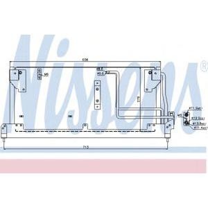 радиатор за климатик NISSENS 94502
