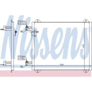 радиатор за климатик NISSENS 94584
