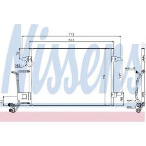 радиатор за климатик NISSENS 94593 