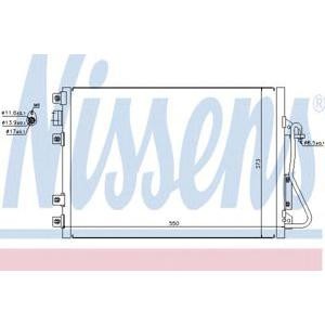 радиатор за климатик NISSENS 94657 
