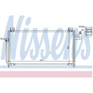 радиатор за климатик NISSENS 94705 