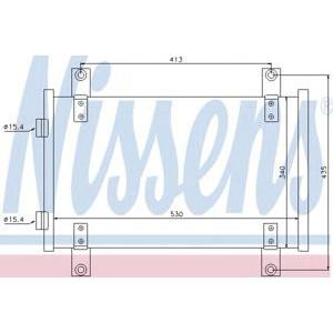 радиатор за климатик NISSENS 94712 