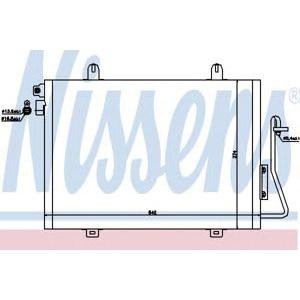 радиатор за климатик NISSENS 94726