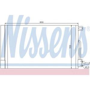 радиатор за климатик NISSENS 94973 