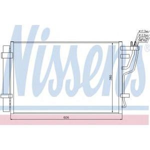 радиатор за климатик NISSENS 94981