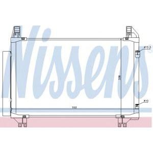 радиатор за климатик NISSENS 94991