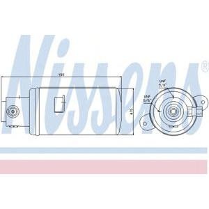изсушител за климатик NISSENS 95076 