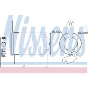 изсушител за климатик NISSENS 95228