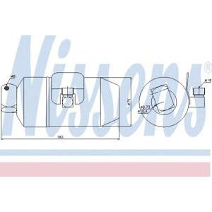 изсушител за климатик NISSENS 95027 