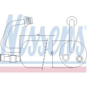 изсушител за климатик NISSENS 95211