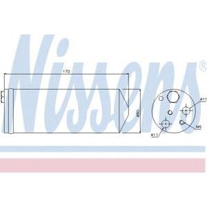 изсушител за климатик NISSENS 95239