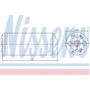 изсушител за климатик NISSENS 95056 
