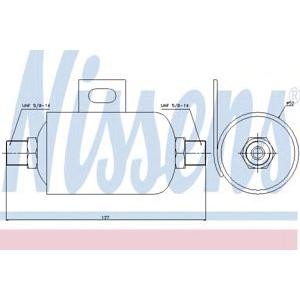 изсушител за климатик NISSENS 95343 