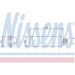 изсушител за климатик NISSENS 95147 