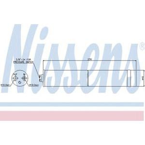 изсушител за климатик NISSENS 95383