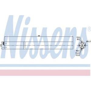изсушител, климатизация NISSENS 95451