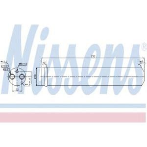 изсушител, климатизация NISSENS 95452