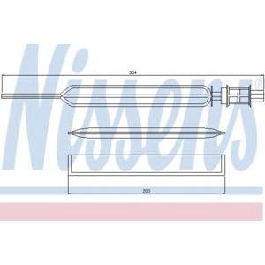 изсушител, климатизация NISSENS 95469