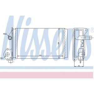 радиатор за парно NISSENS 73964
