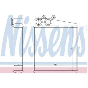 радиатор за парно NISSENS 72206 