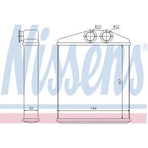 радиатор за парно NISSENS 72661