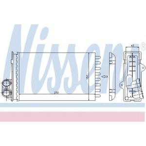 радиатор за парно NISSENS 72935