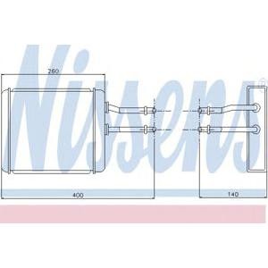 радиатор за парно NISSENS 70017 