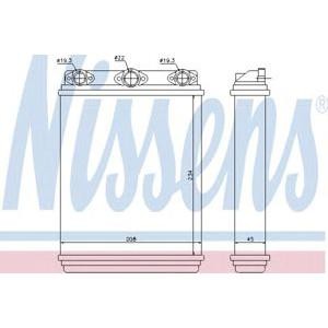 радиатор за парно NISSENS 72000