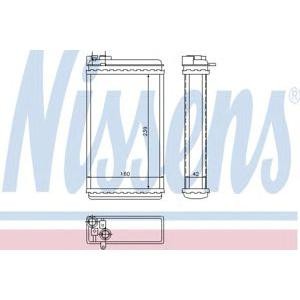 радиатор за парно NISSENS 726461
