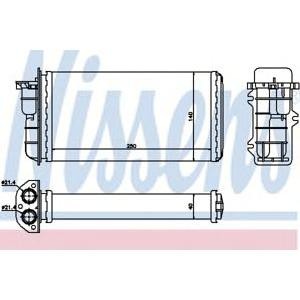 радиатор за парно NISSENS 71441 