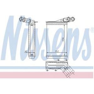 радиатор за парно NISSENS 71156