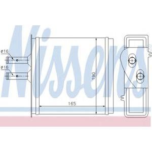 радиатор за парно NISSENS 71442