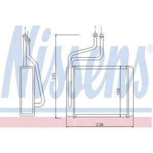 радиатор за парно NISSENS 71744 