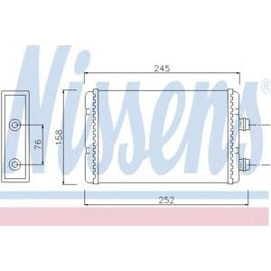 радиатор за парно NISSENS 71451