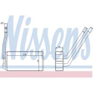 радиатор за парно NISSENS 73000