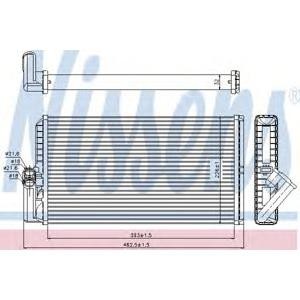 радиатор за парно NISSENS 72034