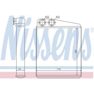 радиатор за парно NISSENS 70228