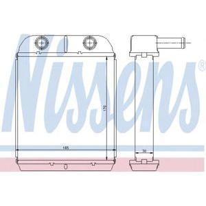радиатор за парно NISSENS 77504