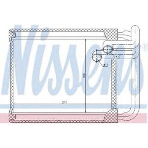 радиатор за парно NISSENS 77632