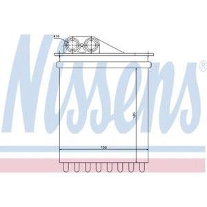 радиатор за парно NISSENS 72040