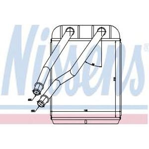 радиатор за парно NISSENS 73975 