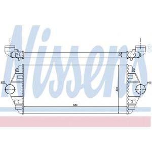 интеркулер (охладител за въздуха на турбината) NISSENS 96849