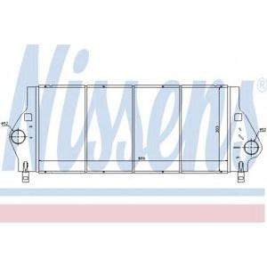 интеркулер (охладител за въздуха на турбината) NISSENS 96799