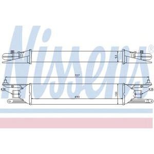 интеркулер (охладител за въздуха на турбината) NISSENS 96604